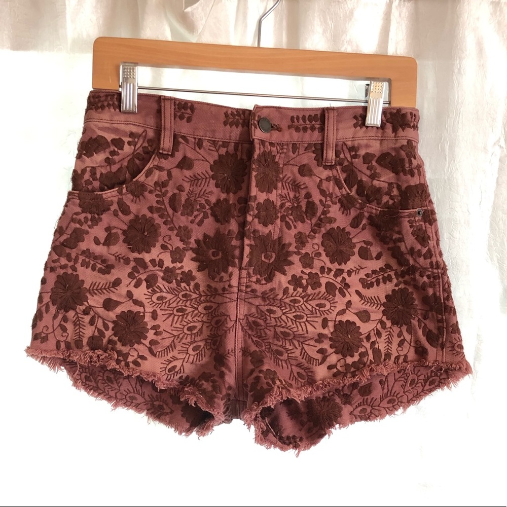 Free people high wasted shorts
